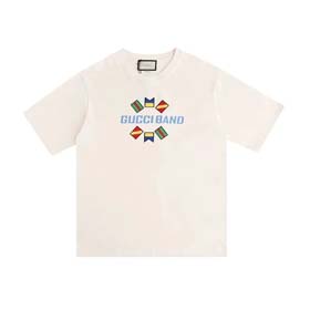 GUCCI Buntes gedrucktes Grafik-T-Shirt(7 Styles)-1746  