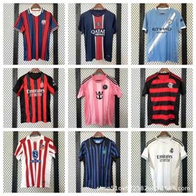 25 26 Neue thailändische Version Trikot AC Real Madrid Inter Mailand Paris Manchester City Mancheste  