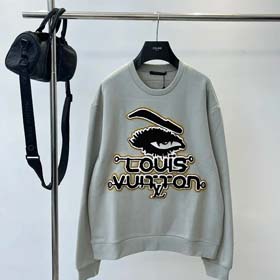 Louis Vuitton LV Eagle Eye Stickerei Crewneck Pullover (23 Stile) -2159  