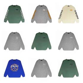 AMIRI Large V Kapuze lockeres Sweatshirt-2193  