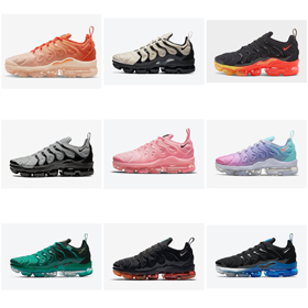 Nike Vapormax Plus Retro Casual Comfort Stoff Low-Top Laufschuhe-2661  