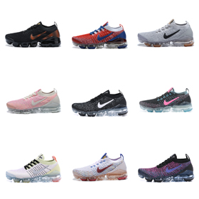 Nike VaporMax Flyknit 3.0 stoßdämpfende leichte Low-Top Laufschuhe-2703  