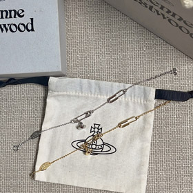 Vivienne Westwood Saturn dreidimensionale Planeten Pin Armband-3831  