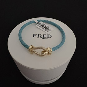 Feiden Voll Diamant Diamant Pferdeschuh Schnalle Armband-3996  