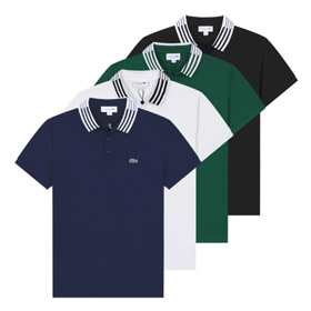 LACOSTE Französisches Krokodil Polo Kragen mit Pullover Kurzarm Polo Shirt-2785  