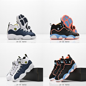 Jordan Jumpman Team II Mid-Cut Basketballschuhe für Kinder-4152  