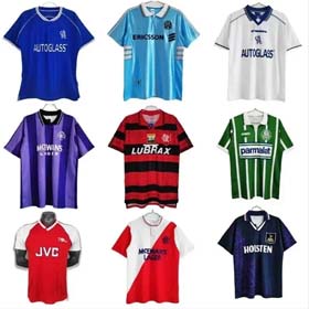 Klassisches Fußballtrikot Manchester United Barcelona Real Madrid Tottenham Chelsea-1142