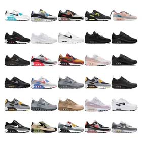 Nike AIR MAX90 Herren und Frauen Sport Training Golf Schuhe-2353