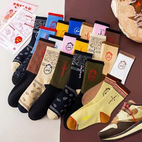Travis Socken 3PCS (2 zufällige Farben oder Notizfarben) -2378