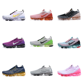 Nike neue Voll-Palm Luftkissen atmungsaktive stoßdämpfende strickte Laufschuhe-2704  