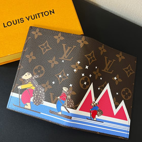 Louis Vuitton LV Brief Muster Passhalter-3535