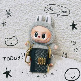 Louis Vuitton LV Brief Mini Notebook Schlüsselanhänger-3553