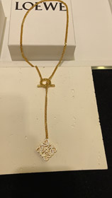Loewe Gold Voll Diamant Würfel zu Schnalle Halskette-3719  