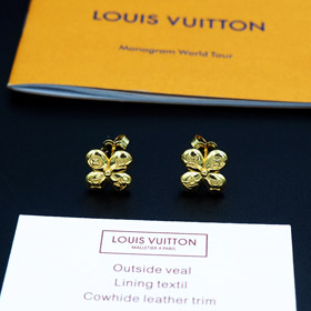 Louis Vuitton LV solide Blumen Ohrringe-3821  