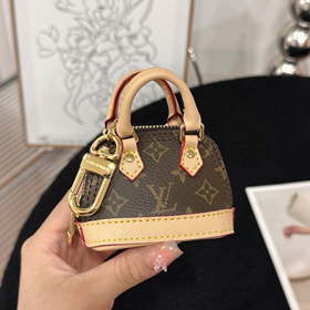 Louis Vuitton LV Mini Monogramm Shell Tasche Schlüsselanhänger Anhänger-3945
