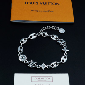 Louis Vuitton LV Brief und Blumen Armband-4074