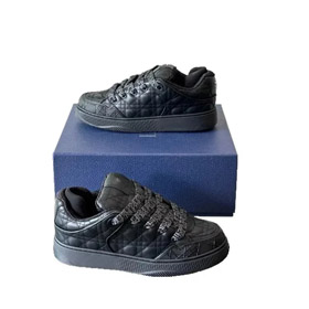 ERL DIOR Leder Raglan Blumen Stickerei Mode Sneakers-2922  