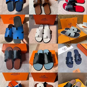 HERMES Izmir Flip-Flops mit offenen Zehen-2948  