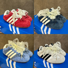 Adidas Trefoil Spitze Bowknot Dexun Tanzschuhe-4189  