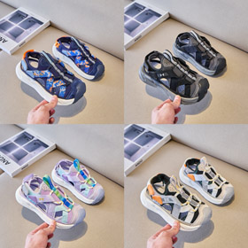 Unter Rüstung Kinder modische vielseitige Schutzsandalen Mid-Top-4220